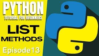 PYTHON TUTORIAL #13 | LIST METHODS | FUNCTIONS  | Tagalog | English | Filipino | 2021