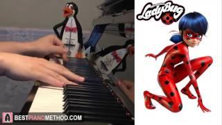 Miraculous Ladybug Theme Song - It's Ladybug (Piano Cover by Amosdoll)