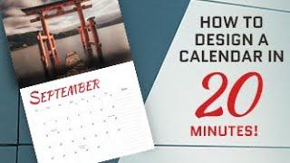 Design a Professional Calendar in 20 minutes | In-depth usage of InDesign and Calendar Wizard.