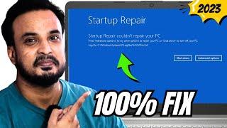 How To Fix Startup Repair Couldn’t Repair Your PC In Windows 10/11