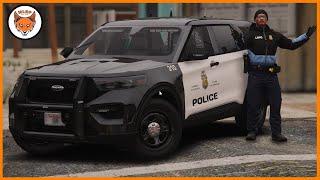 I Roleplay as a Police Officer in GTA RP (Realistic FiveM LEO RP)