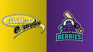 WCBL - 08/11 - Saskatoon Berries 14 vs Moose Jaw Miller Express 1