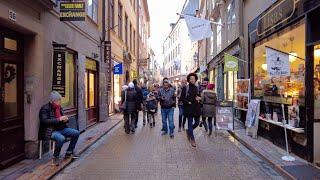 Exploring The Old Town in Stockholm, Sweden - Christmas Walk in Gamla stan (4K)