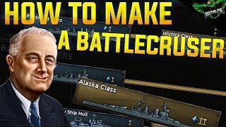 HOI4 How to Make a Battlecruiser (Hearts of Iron 4 MTG Expansion Tutorial)