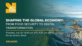 Shaping the global economy: From food security to digital transformation