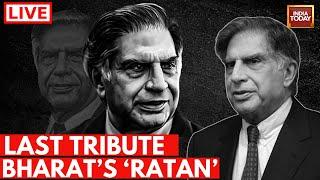 Ratan Tata Death News LIVE: Farwell Ratan Tata |India Mourns Ratan Tata's Demise| Ratan Tata Funeral