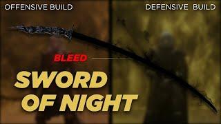 Elden Ring DLC - Sword of Night, The Shadow Katana Build Guide / DEX RL150