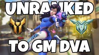 Educational Unranked to GM DVA (85% WINRATE) Pt. 1 | Overwatch 2