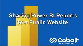 Sharing Power BI Reports to a Public Website