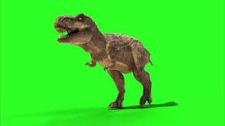 T Rex Green screen Jurassic world #intecsols