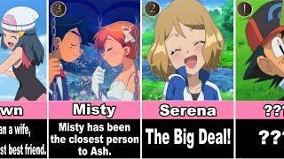 TOP 20 Pokémon Ash Wife Candidates | Who Does Ash Marry?