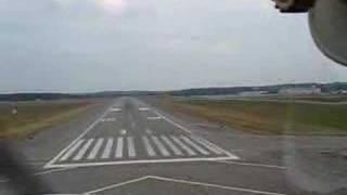 Landing at Hanscom Field (KBED)