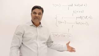 2.1.1 Recurrence Relation (T(n)= T(n-1) + 1) #1