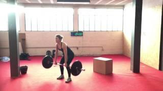 Noemie Debray CrossXGames Scale 280reps