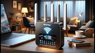  BIGtec WiFi Extender Signal Range Booster | Cover Up to 4500 Sq.ft & 30 Devices for Home Review 