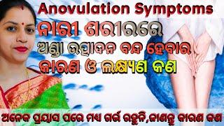 ନାରୀ ଶରୀରରେ ଅଣ୍ଡା ନ ବନିପାରିବା ବା ଖରାପ କ୍ବାଲିଟି ବନିବାର ଲକ୍ଷ୍ଯଣ ଓ କାରଣ କଣ। #infertility #poor_egg