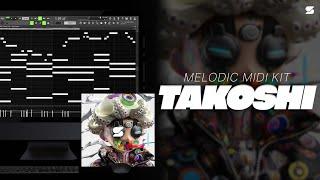 [ROYALTY FREE DOWNLOAD] Melodic Midi Kit 2022 'TAKOSHI" Juice WRLD | Lil Uzi Vert | Piano Midi Pack