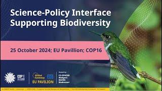 CO-OP4CBD at COP16: Discussion on the Science-Policy Interface (SPI) Landscape (Side Event 1)