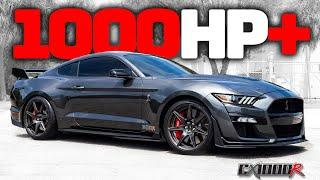 Carbon Fiber Track Pack Shelby GT500 Lays Down Over 1000HP on the Dyno!!