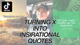 Turning messages into inspirational quotes | Best TikTok trend compilation