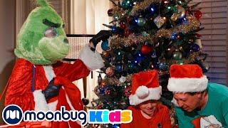 Dinosaur Christmas Toys | T-Rex Ranch Adventures | Kids Songs | Moonbug Kids