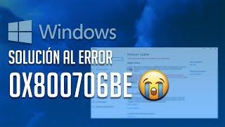 Error Windows Update 0x800706be en Windows 10 [4 Soluciones]