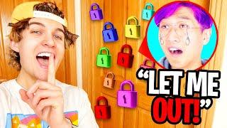 Can We Escape 12 LOCKS *IN REAL LIFE*!? (Let's Play 12 LOCKS IN REAL LIFE CHALLENGE!)