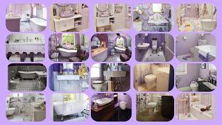 50 wonderful purple bathroom ideas // violet bathroom accessories//#decorlife #purplebathrooms