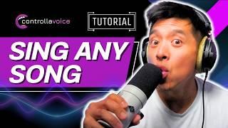 How to Hear YOUR Voice Sing ANY Pop Song Using AI