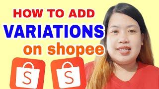 HOW TO ADD SHOPEE VARIATIONS | SHOPEE CHECK OUT LINK | JONAH GRY