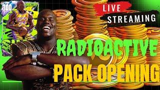 EXTREME RADIATION WARNING! OPENING RADIOACTIVE PACKS LIVE | NBA 2K25