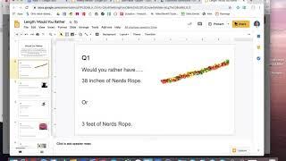 Adding a Comment to Answer on Google Slides