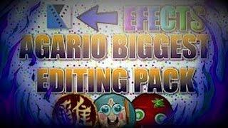 Agario Biggest Editing Pack For Agario Videos!? Pack of Effects For Free!