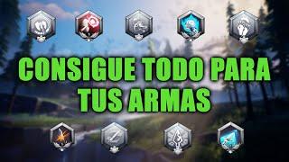 CÓMO CONSEGUIR TODAS LAS MODIFICACIONES Y ESPECIALES DE ARMA | DAUNTLESS