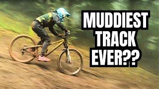 Loudenvielle Downhill World Cup 2024 POV: MUD FEST!