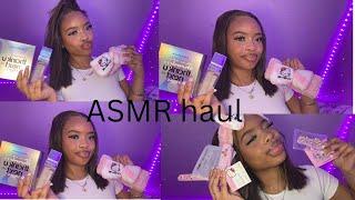 ASMR HAUL close whisper