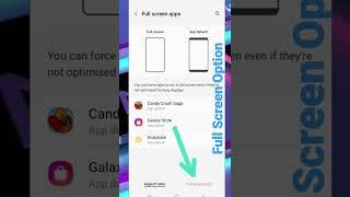 Full Screen Option||Samsung||F-Boy