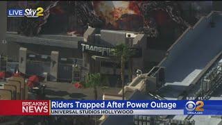 Several people stuck on Transformers ride after power outage at Universal Studios