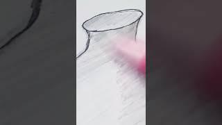 how to draw a vase