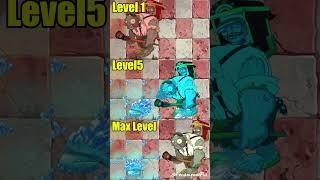 Power of Ice-Shroom Level 1 to Max Vs Gargantuar Zombie | Plants Vs Zombies #PvZ2 #plantsvszombies2