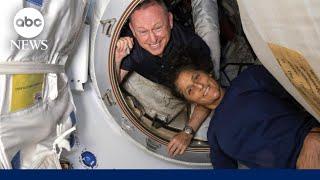 Astronauts 'Butch' and 'Suni' open up about their extended stay in space