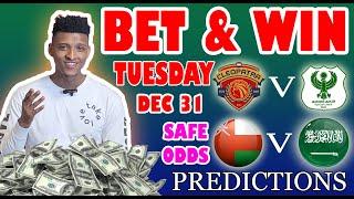 Football Prediction Today 31-12-2024 |  Betting tips Today | Mig predictions