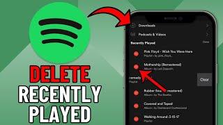 HOW TO DELETE RECENTLY PLAYED ON SPOTIFY 2025! (FULL GUIDE)