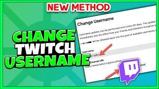 How To Change Twitch Username on Any Device (UPDATED)