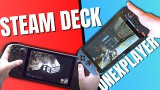 Valve Steam Deck Vs Onexplayer | SHOWDOWN