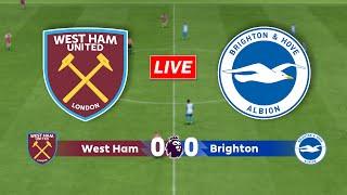 West Ham United vs Brighton | Premier League Match Day Live