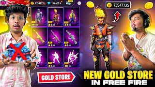 Free Fire New Gold Store All Rare Bundles In Gold🪙 I Bought Full Store -Garena Free Fire