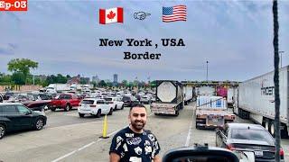 Indian truck Driver Stuck at New York Border  | Canada to USA Trucking