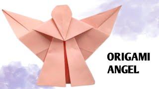 Origami Angel of Joy: Origami crafting Spread Love Beautiful Paper Angel!  #viral #viralvideo