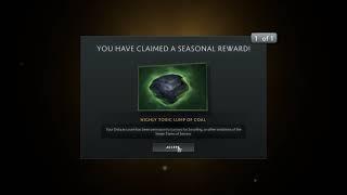 Dota 2 - You don't get a chance to skip opening your Frostivus perma ban coal